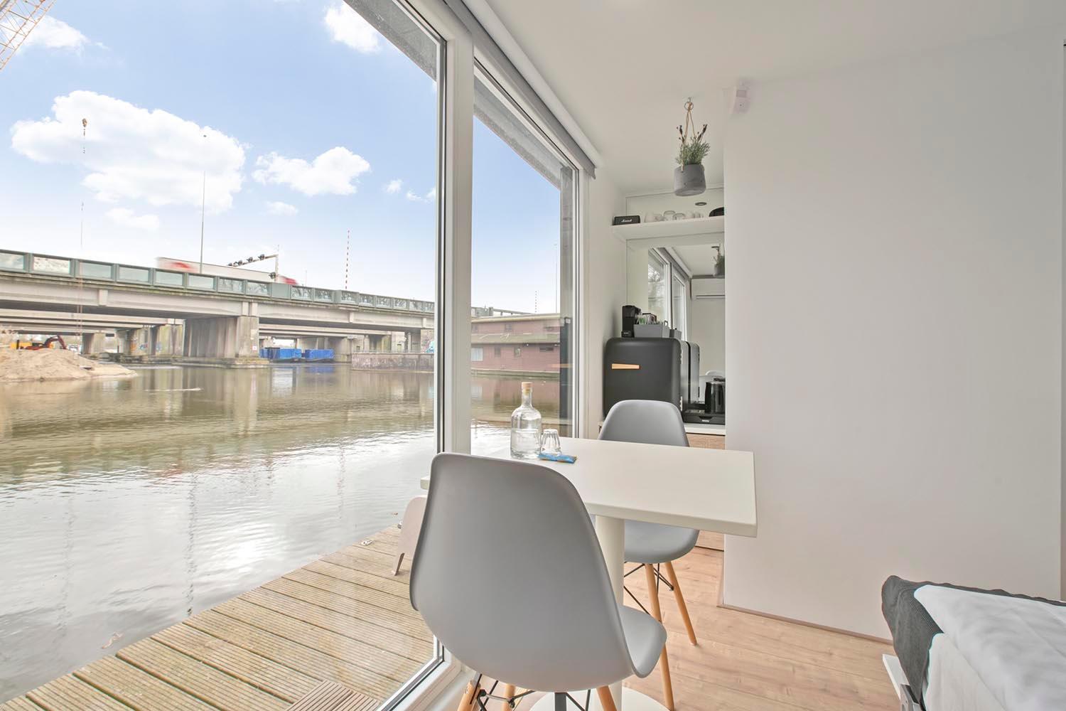 Houseboat The New Lake - Nieuwe Meer Amsterdam Eksteriør bilde